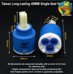 Óc Vòi Nước Gật Gù Cao 40mm | Ruột Vòi Nước Nóng Lạnh Thân 40mm