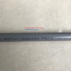 Ống nhựa bình minh phi 27x1.8mm