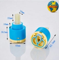 Lõi Vòi 40mm Ty Dài 25.5mm | Ruột Vòi Nóng Lạnh 40mm