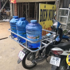 [ BAGA] giá chở 6 thùng nước suối