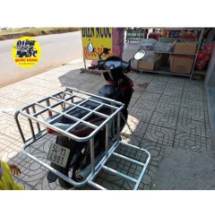 Gác baga chở hàng có 2 cánh gập mở