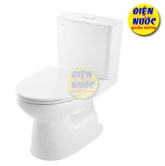 Bồn cầu 2 khối inax C-514VAN (C514VAN) xã nhấn | HƯỚNG DẪN LẮP ĐẶT