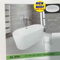 Bồn tắm nằm Ovan nhựa giá rẻ TpHCM