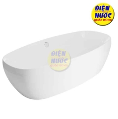 Bồn tắm acrylic đặt sàn lập thể inax BF-1858V 1.8m & vòi bồn tắm Inax BFV-656S