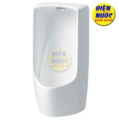 Bồn tiểu nam INAX U-411V treo tường và Van xả cảm ứng OKUV-120