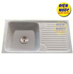 Bồn rửa chén bằng đá 1 hộc CD07