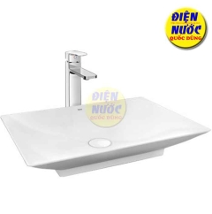 Chậu lavabo đặt bàn INAX AL-S610V kết hợp với LFV-652SH và LFV-5012SH cổ cao