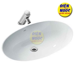Chậu rửa âm bàn INAX AL-2216V & Vòi lavabo LFV-8000S hoặc LFV-6012S