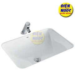 Chậu rửa âm bàn INAX AL-2298V & Vòi lavabo LFV-5012S