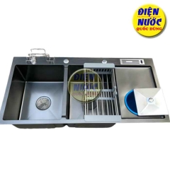 Bồn rửa bát Inox 304 tp HCM loại tốt cao cấp 10048B