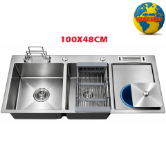 Bồn rửa bát Inox 304 tp HCM loại tốt cao cấp 10048B