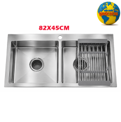 Bồn rửa chén Inox 304 giá rẽ chất lượng 8245D 