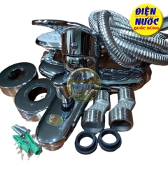 Củ sen tắm nóng lạnh xi giá rẽ mạ crome và niken