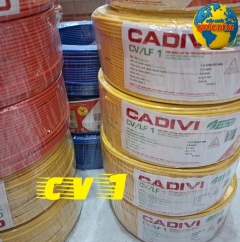 Dây cáp điện Cadivi CV1 – Bảng giá, cấu tạo, thông số kỹ thuật mới
