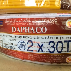 Dây đôi CV 2x30T – DAPHACO – 100m