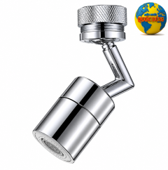 Đầu nối tăng áp xoay 720 độ thiết kế thông minh lắp vòi nước chậu rửa bát chén lavabo và vòi 1080 độ