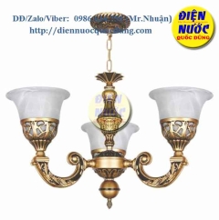  Đèn chùm dưới 1 triệu xi đồng cổ điển hợp kim Atimon NC8571/3