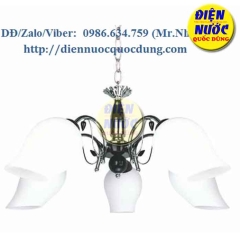  Đèn chùm lá đơn giản giá rẽ dưới 1 triệu NC6222/5