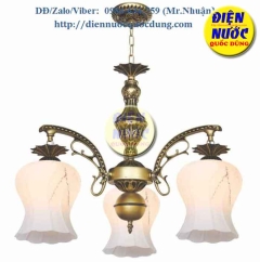 Đèn chùm dưới 1 triệu xi đồng 3 tay hợp kim Atimon NC8068/3
