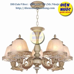 Đèn chùm châu âu hiện đại 5 tay hợp kim Atimon NC8205/5