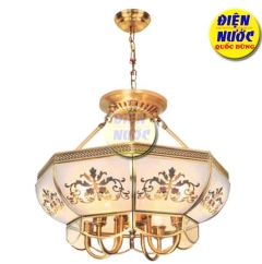Đèn thả đồng cao cấp 4 bóng NB2211