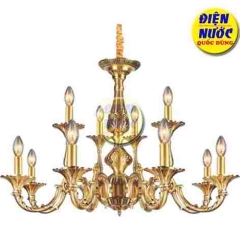 Đèn Chùm Đồng Thau NC740 - Lựa Chọn Sang Trọng Cho Không Gian Nội Thất