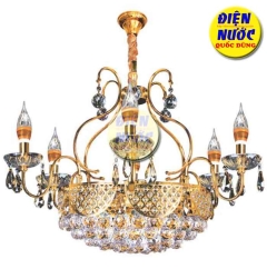 Đèn chùm nến pha lê cao cấp NC1312