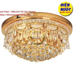 Đèn ốp trần châu âu Pha Lê áp trần NC0424