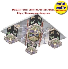 Đèn ốp trần trang trí giá rẽ vuông LED áp trần NC087