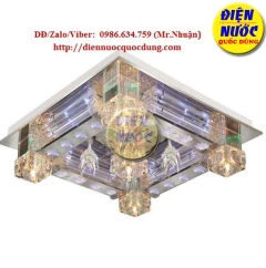 Mẫu đèn trang trí ốp trần vuông LED áp trần NC090