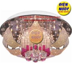 Đèn mâm ốp trần hiện đại tròn LED áp trần NC091