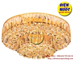 Mẫu đèn ốp trần led Pha Lê áp trần NC1035A