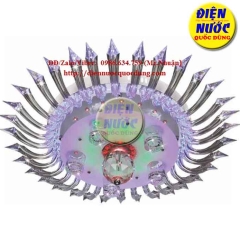 Đèn mâm hoa sen tròn LED áp trần NC2140