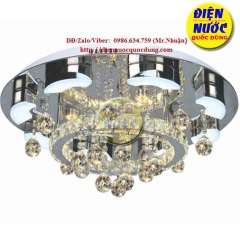 Đèn led trang trí hình tròn LED áp trần NC6654A