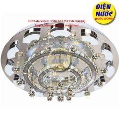 Đèn trang trí phòng khách hình tròn LED áp trần NC6654B