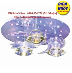 Đèn trang trí phòng khách hình tròn LED áp trần NC812B