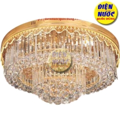 Đèn áp trần phòng khách mâm Pha Lê đẹp NC9129B