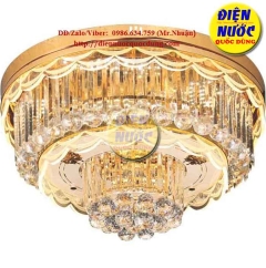 Đèn mâm Pha Lê ốp trần NC9156B