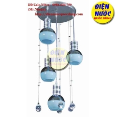 Đèn thả trần giá rẻ TPHCM bàn ăn NB6006/4 LED