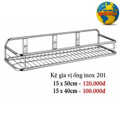 Khay kệ gia vị 1 tầng INOX KGV01