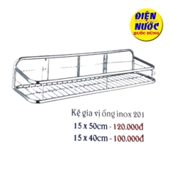 Khay kệ gia vị 1 tầng INOX KGV01
