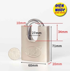 Ổ khóa cửa chống cắt cỡ lớn 60MM
