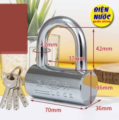 Ổ khóa cửa cỡ lớn 70MM