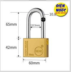 Ổ khóa cửa càng dài cỡ lớn 60MM