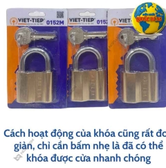Khóa Treo Đồng Việt Tiệp 0152M Chính Hãng