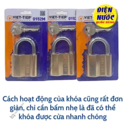 Khóa treo đồng Việt Tiệp 0152M