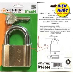  Khóa cửa treo Việt Tiệp đồng 0166M