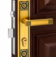 Khóa Tay Gạt Hợp Kim Việt Tiệp 04945 Khóa Cửa Chính Chính Hãng
