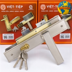 Khóa Tay Gạt Việt Tiệp Cho Cửa Gỗ 04946 Chính Hãng, Giá Tốt