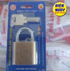 Khóa treo đồng bấm Việt Tiệp 1466/38 MB